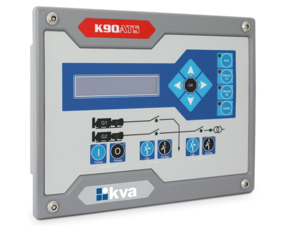 Controlador Microprocessado Digital Kva Mod K90 ATS 1 0