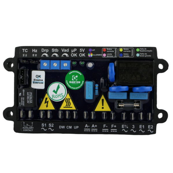 Regulador de Tensão Digital, Gmeyer - Mod.: GRTD-TH3 10 A - Operação de Trabalho "Singelo e Paralelo" - Image 2