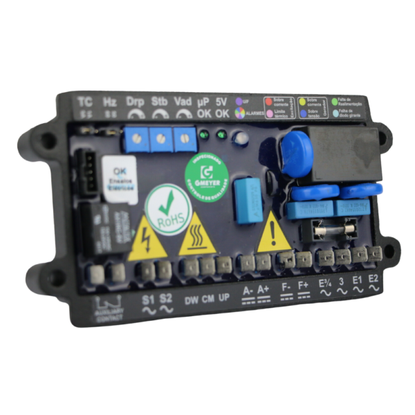 Regulador de Tensão Digital, Gmeyer - Mod.: GRTD-TH3 10 A - Operação de Trabalho "Singelo e Paralelo" - Image 3