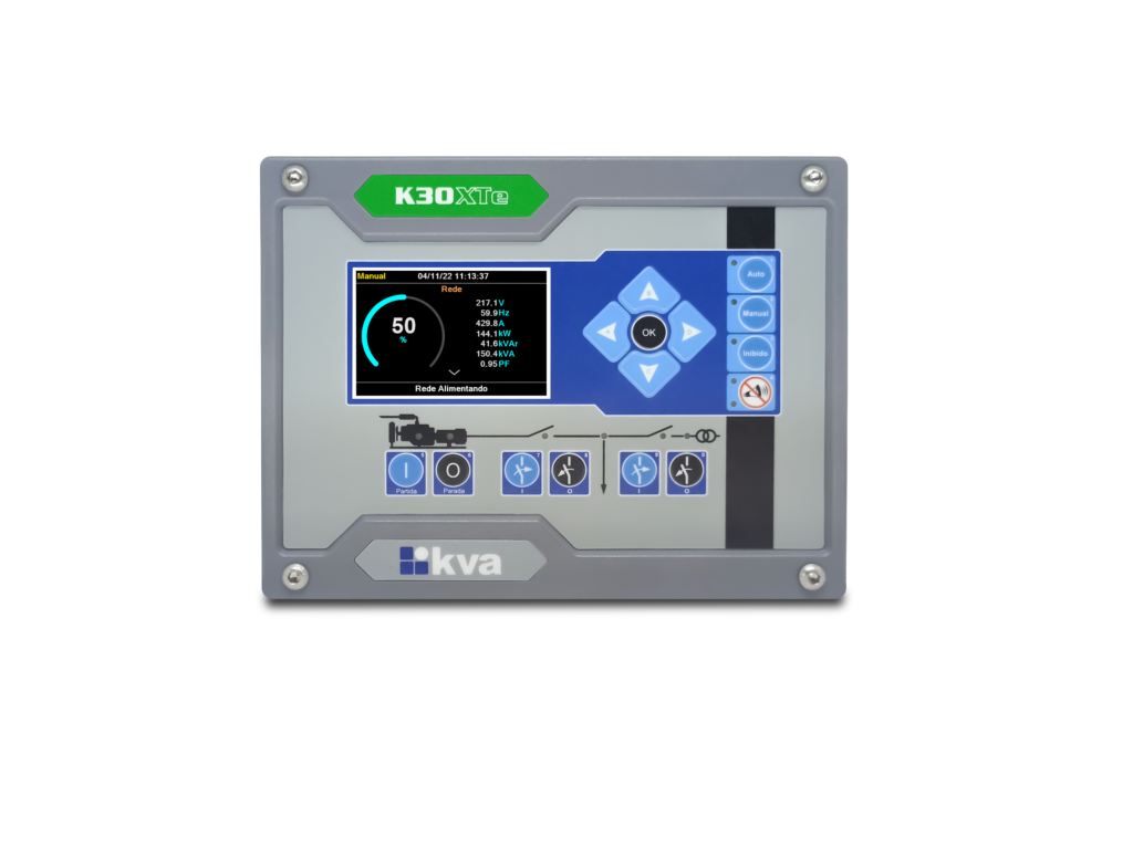Controlador Microprocessado Digital, Kva - Mod.: K30 XTE 8.30