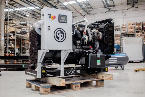 Grupo Gerador - Chicago Pneumatic - Mod.: CPDG 95 - Equipamento Aberto