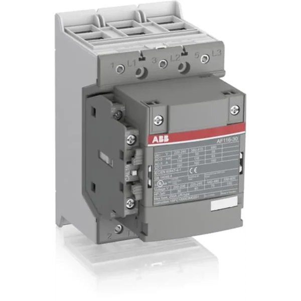 Contator Tripolar, ABB - Mod.: AF116 - 116 A 100-250 Vca