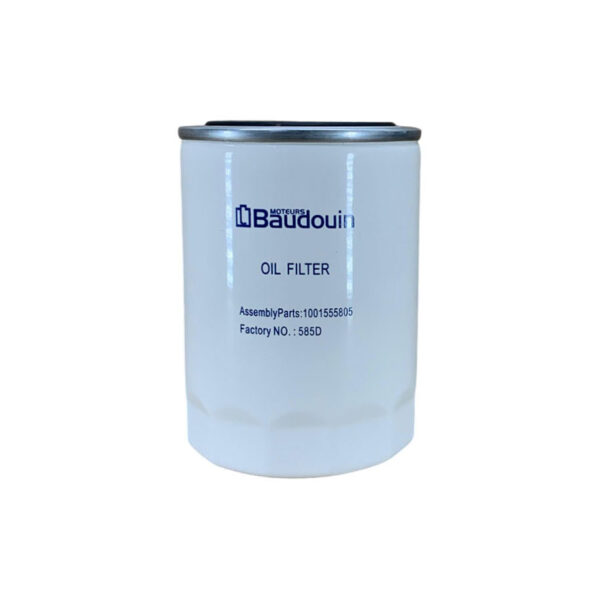 Filtro de Óleo Lubrificante Baudouin- Aplicação 4M10G83/6, 4M10G100/6