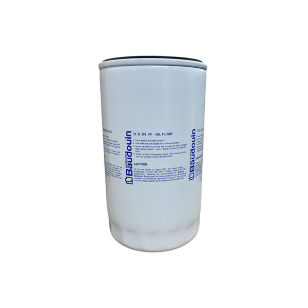Filtro de Óleo Lubrificante Baudouin- Aplicação 6M33G600/6, 6M33G633/6, 12M33G1000/6 e 12M33G1200/6