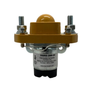 Solenóide Motor de Partida - Relé Auxiliar 40A 24 Vcc - Dyv Mod.: DSR5-200-24