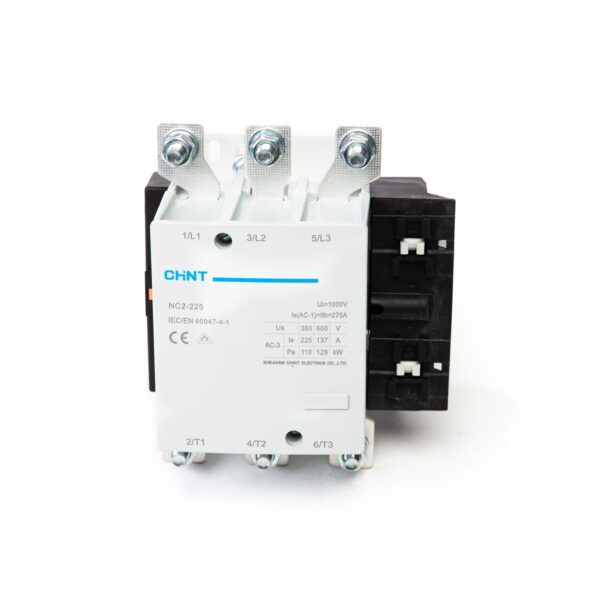 Contator Eletromecânico Tripolar NC2- Chint 225 A 220V