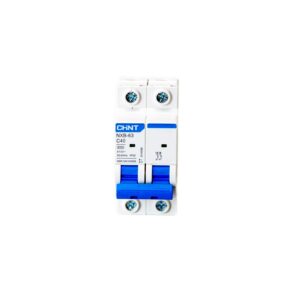 Mini Disjuntor Bipolar Chint- Mod: NXB-63 2P C40