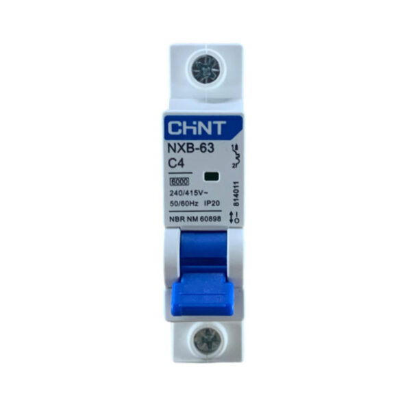 Mini Disjuntor Monopolar Chint- Mod: NXB-63 1P C4