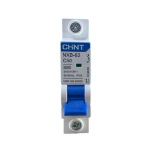 Mini Disjuntor Monopolar Chint- Mod: NXB-63 1P C50
