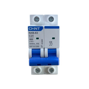 Mini Disjuntor Bipolar Chint- Mod: NXB-63 2P C20