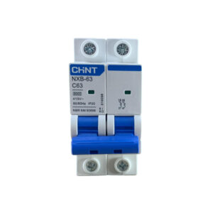 Mini Disjuntor Bipolar Chint- Mod: NXB-63 2P C63